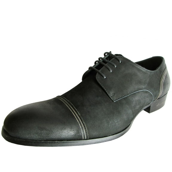 Kenneth Cole New York Mens Bump It Up Lace Up Oxford Shoe, Black, US 13