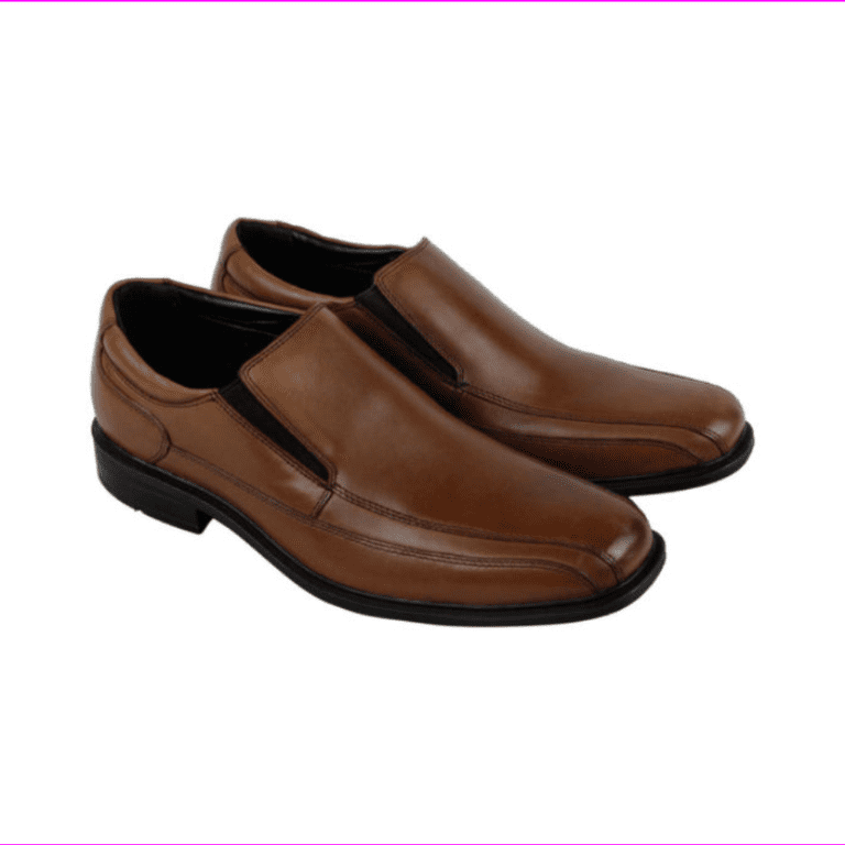 kenneth cole brown dress shoes New York Mens Leather Slip On Loafers 8/Brown This shoe comes in