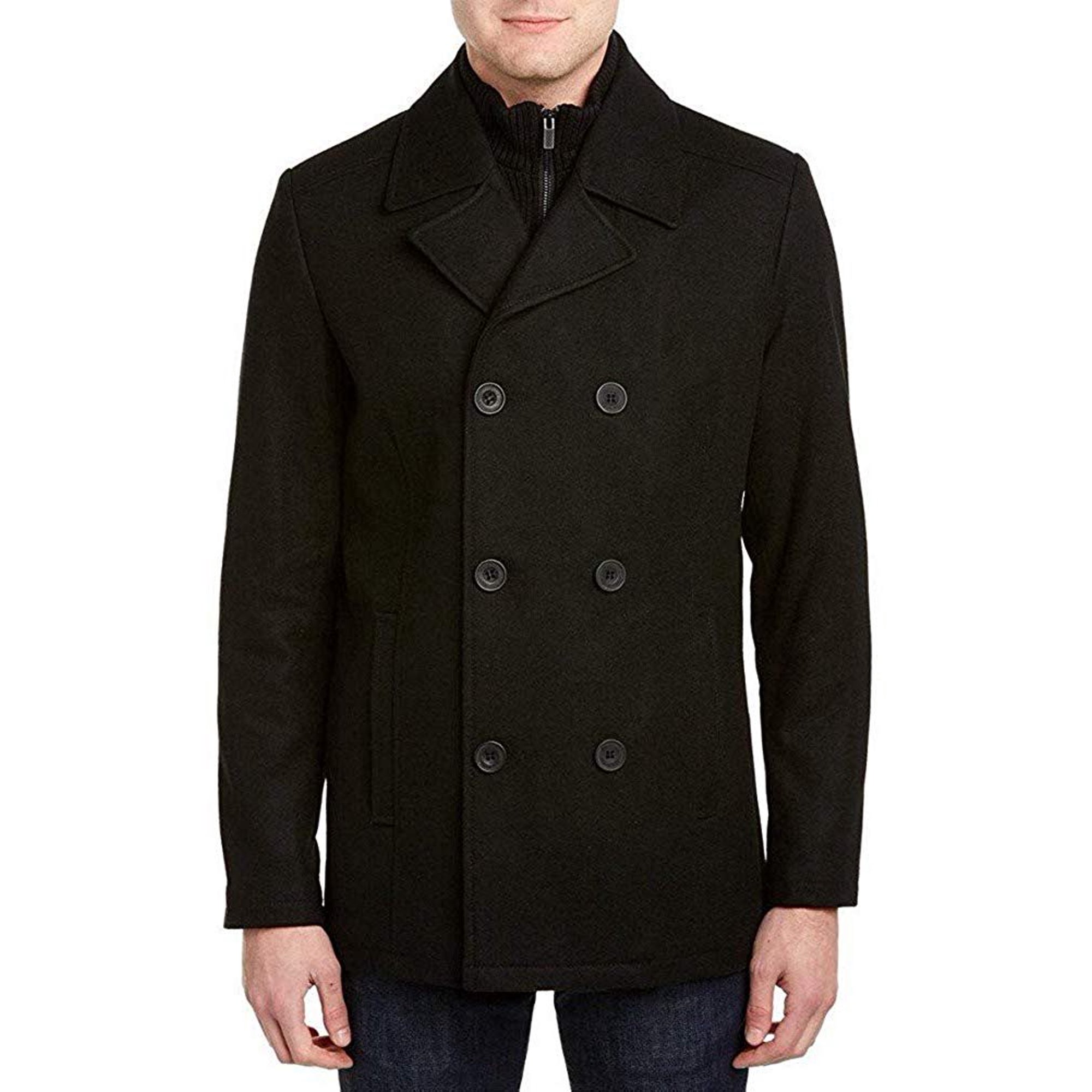 Kenneth Cole New York Remington Peacoat Black MD - Walmart.com