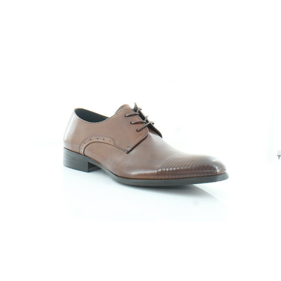 Kenneth Cole New York Straight Line Men's Dress/Formal Cognac Size 13 M
