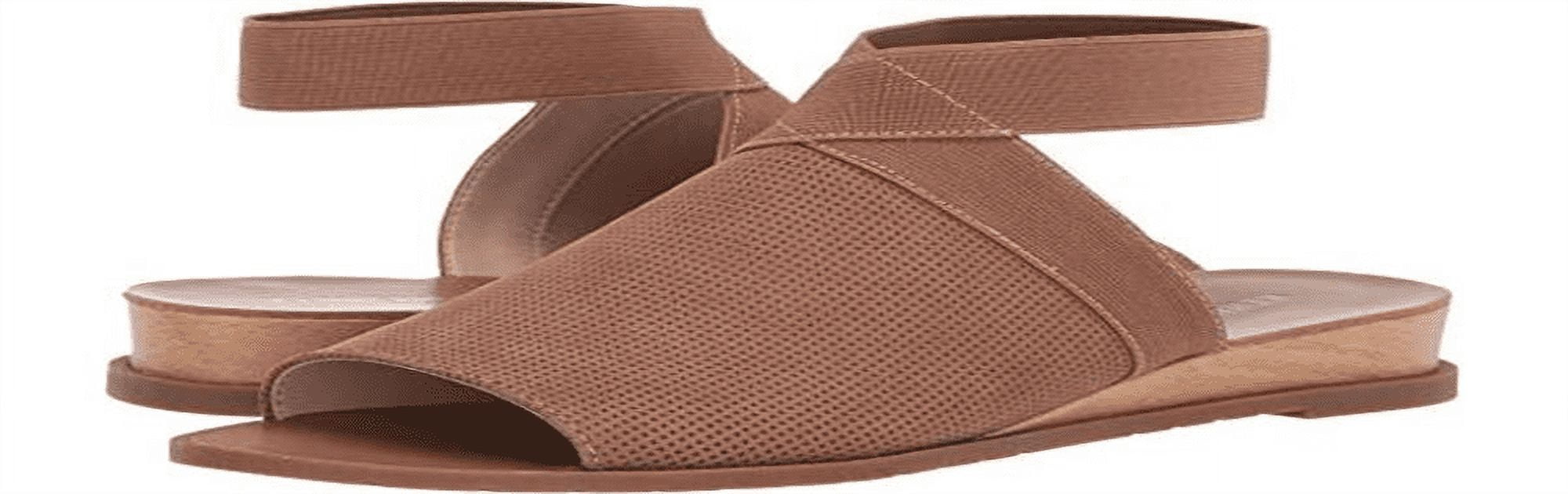 Kenneth Cole New York Women s Almond Jules Leather Sandal Almond Size 6 M Walmart