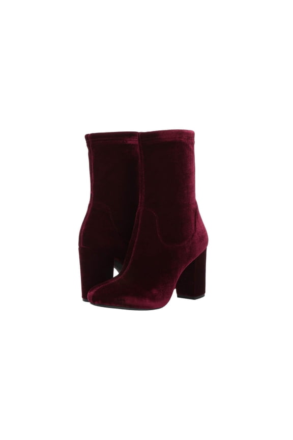 New York Women's Alyssa Bootie, WINE 8.5