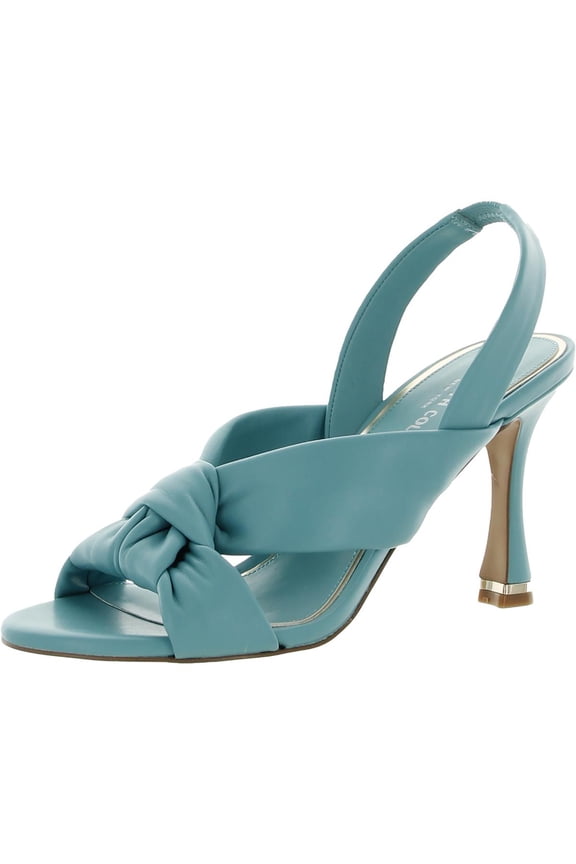 New York Womens BLANCHE 85 KNOT SLINGBACK Slingback Open Toe Pumps