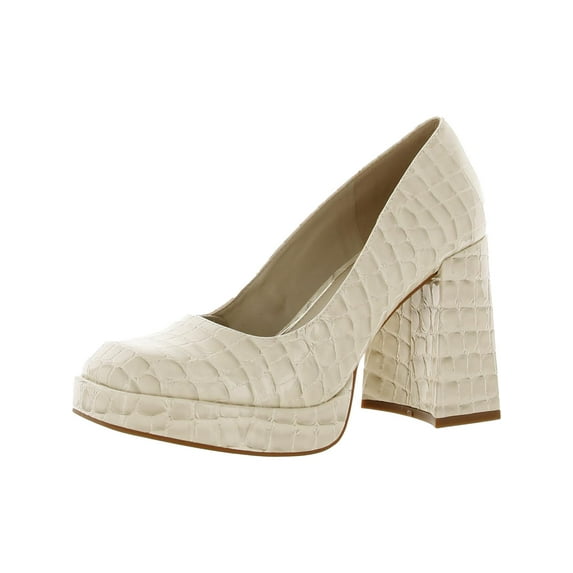 Kenneth Cole New York Womens BRI PUMP Slip On Block Heel Pumps