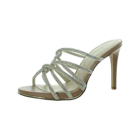 Kenneth Cole New York Womens BROOKE 95 TWIST JWL Slip On Open Toe Pumps