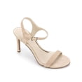 thumbnail image 1 of Kenneth Cole New York Womens Brandy 85 Suede Heel Sandals  Beige 9 Medium (B,M), 1 of 3