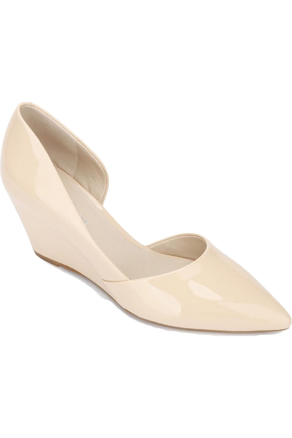 New York Womens Ellis Leather Slip On D'Orsay