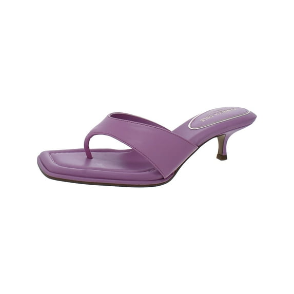 Kenneth Cole New York Womens Geneva Leather Dressy Slide Sandals