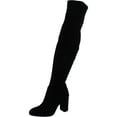 thumbnail image 1 of Kenneth Cole New York Womens Justin OTK Faux Suede Tall Over-The-Knee Boots, 1 of 3