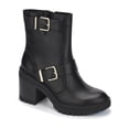 thumbnail image 1 of Kenneth Cole New York Womens Rhode Buckle Zipper Mid-Calf Boots, 1 of 3