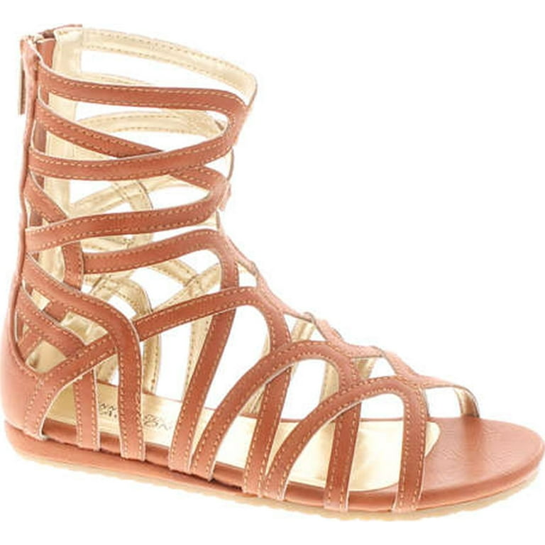 Kenneth Cole REACTION Brand Girls Triump Mid Fashion Sandals