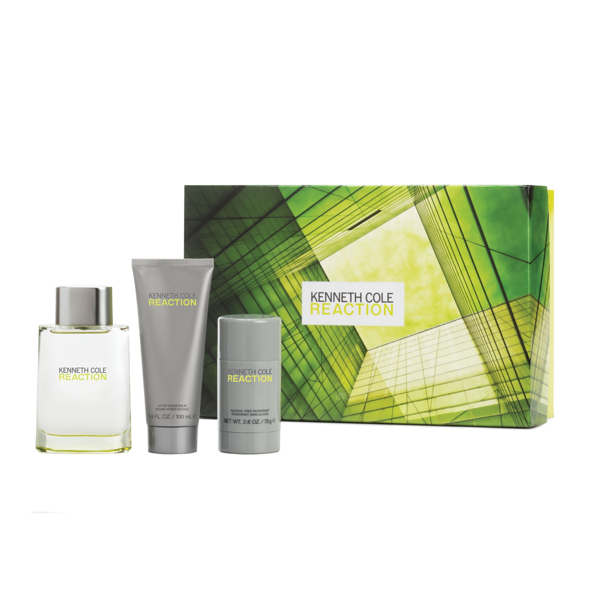 Kenneth Cole Reaction Cologne Gift Set for Men 3 Pieces