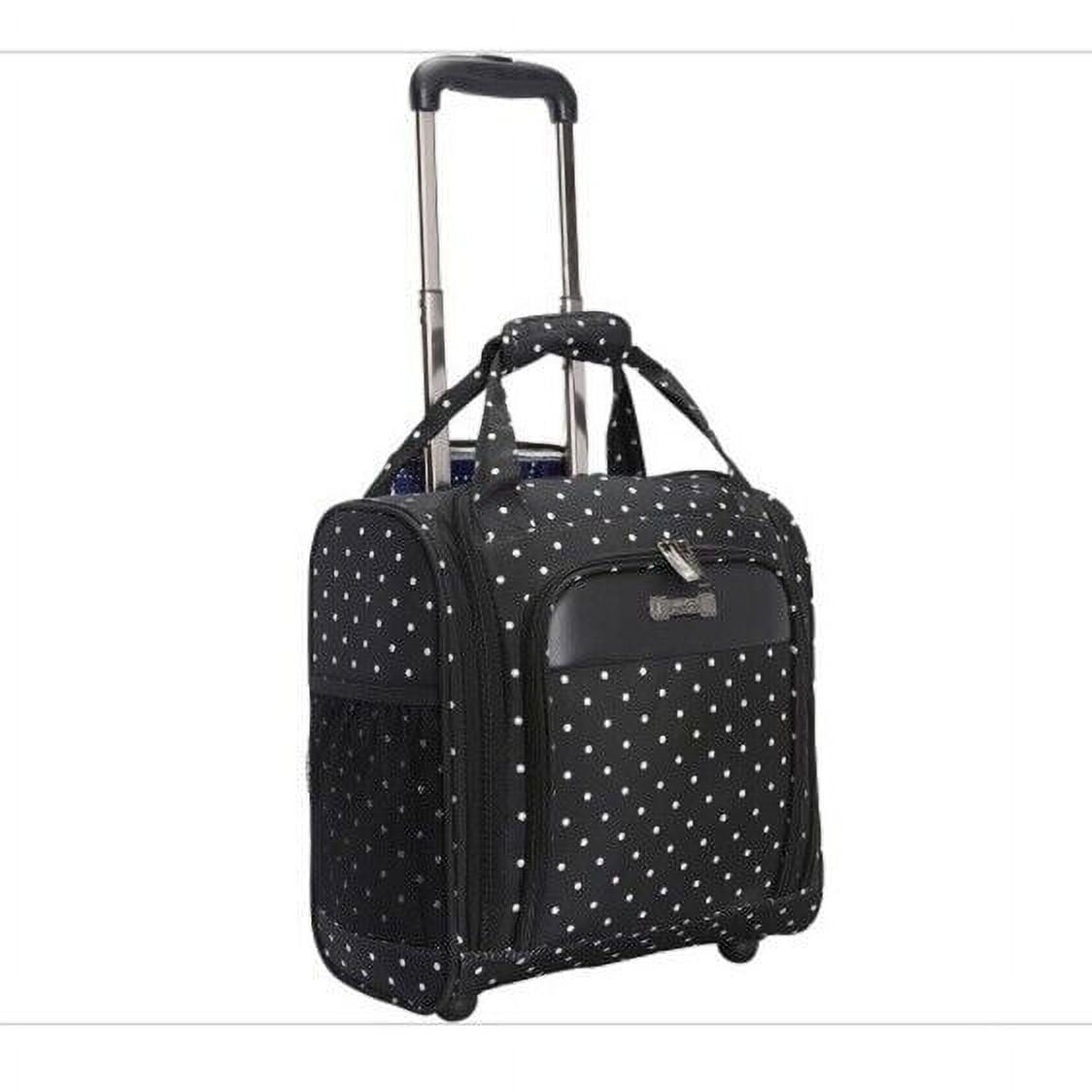 Kenneth Cole Reaction Dot Matrix 14-inch Polka Dot Rolling Carry-on ...