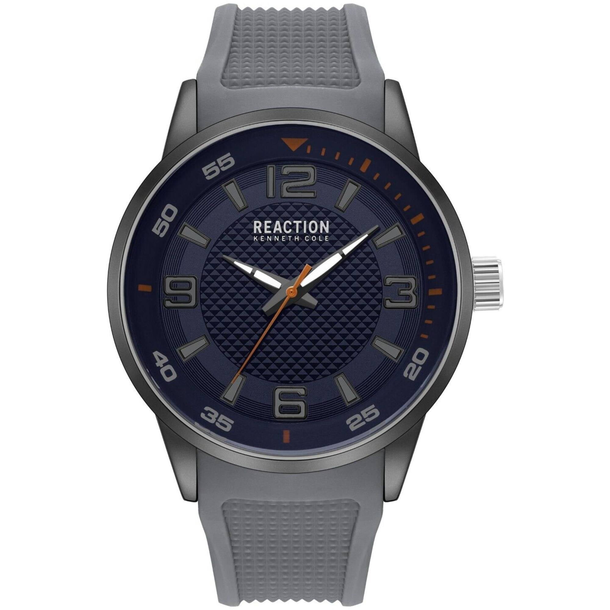 Kenneth Cole Reaction KRWGM2186803 Men's Quartz Grey Strap Watch