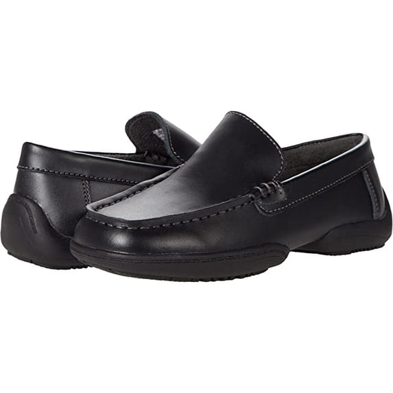 Kenneth Cole Reaction Kids Driving Dime Shoes, Black, 6 Big Kid