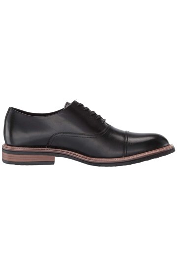 Kenneth Cole Black Leather Mens Dress Shoes Size 8.5M With Silver Technology Kenneth Cole New York Men main image 3