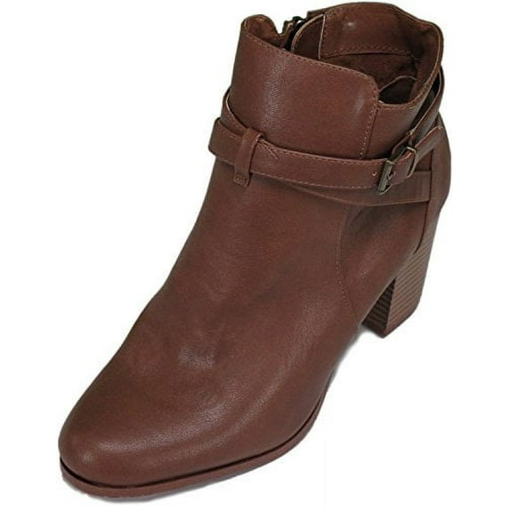 Kenneth Cole Reaction Ladies Size 10 Lana Ankle High Boots Brown Natural
