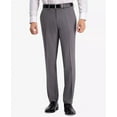 thumbnail image 1 of Kenneth Cole Reaction MEDIUM GREY Men's Modern-Fit Micro-Check Pants, US 30x30, 1 of 4