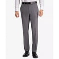 thumbnail image 1 of Kenneth Cole Reaction MEDIUM GREY Men's Modern-Fit Micro-Check Pants, US 40x30, 1 of 4