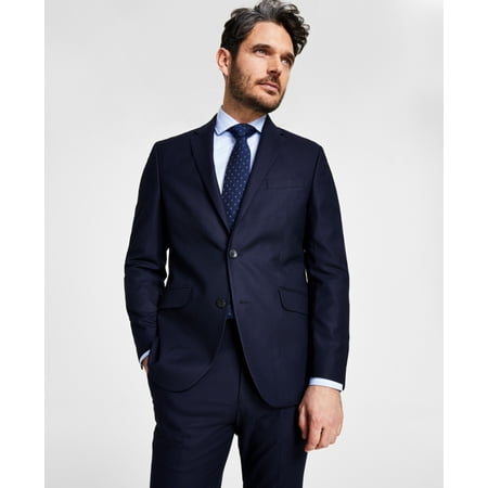 Kenneth Cole Reaction Men's Separate Slim Fit Suit Jacket Blue Size 40