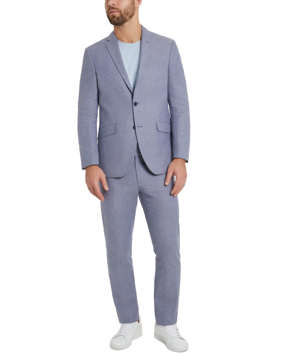 slim fit dress slacks Kenneth Cole Reaction Men's Slim-Fit Stretch Dress Pants MSRP $95 main image 1