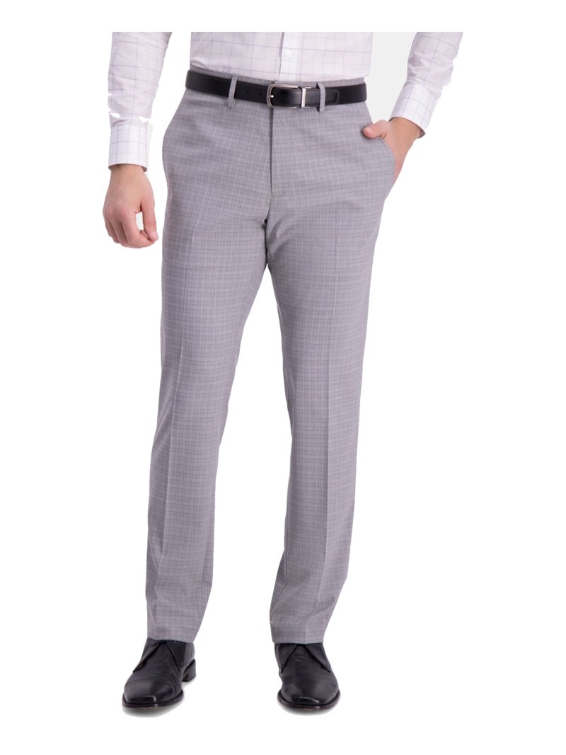 kenneth cole reaction men's slim fit stretch dress pants Shop Slim-Fit Stretch Twill Dress Pant, Black main image 0