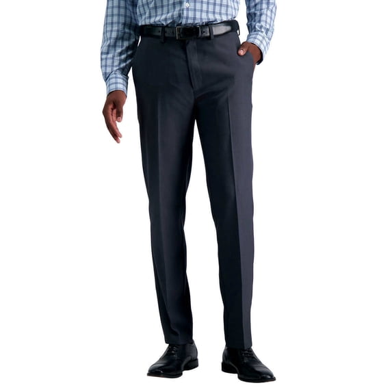 Kenneth Cole Reaction Men's Slim Fit Techni-Cole Dress Pants, Med Gray 38 x 32