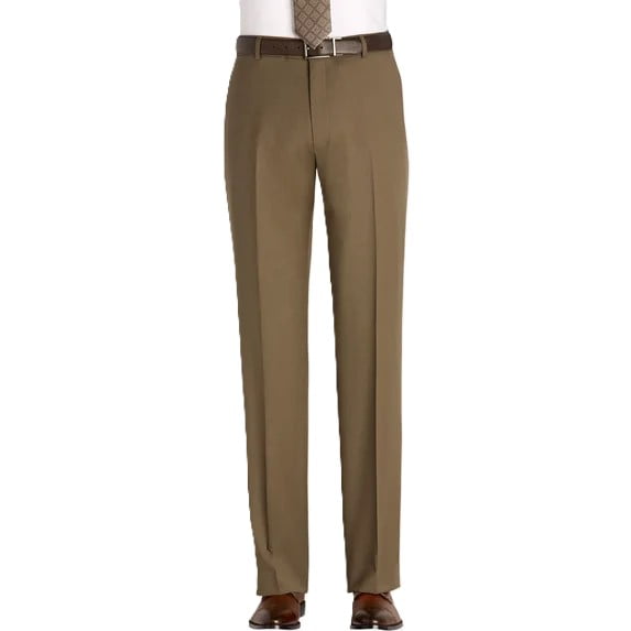 green emerald velvet dress Kenneth Cole Reaction Men's Slim Fit Solid Performance Dress Pant main image 1