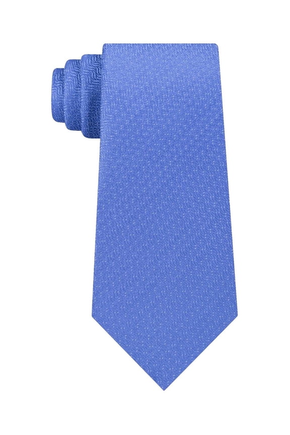 Reaction Men's Speckle Solid Slim Classic Dress Tie Silk Blend