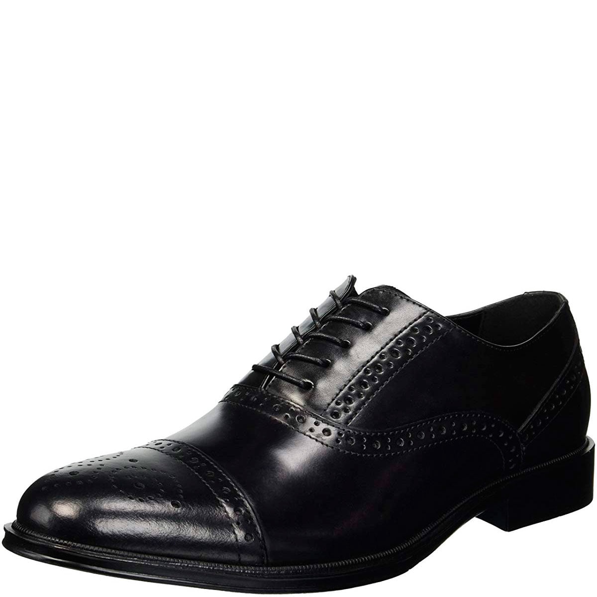 Reaction Kenneth Cole Means Brogue Oxfords Mens 8.5 M Black Leather Dress Shoes Amazon.com | Kenneth Cole Reaction Men main image 4