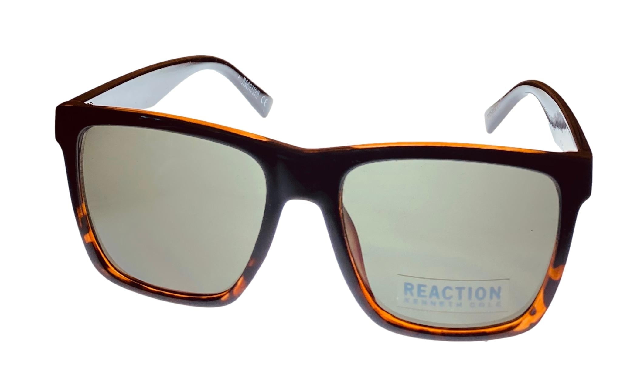 Kenneth Cole Reaction Mens Black to Tortoise Square Plastic  display picture 3