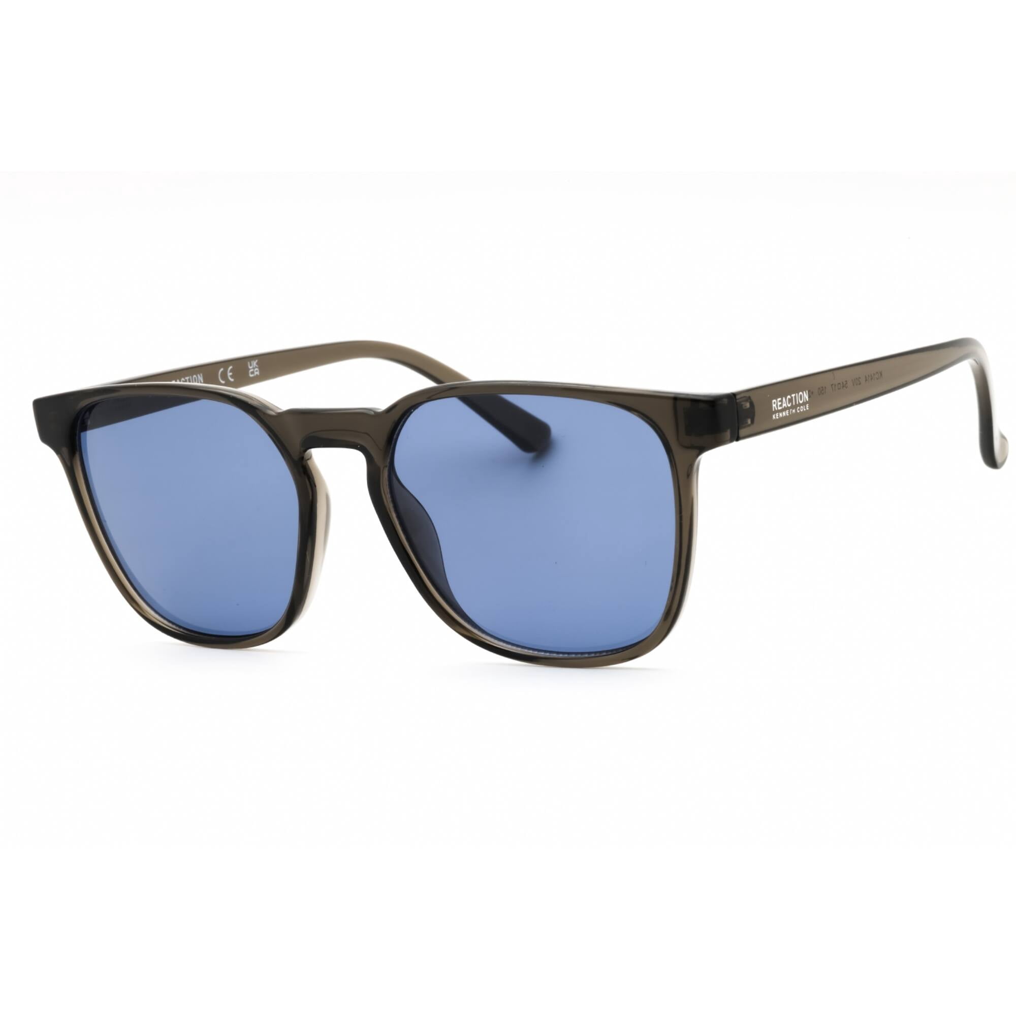 Kenneth Cole Reaction Men's Square Plastic Sunglasses, Grey
