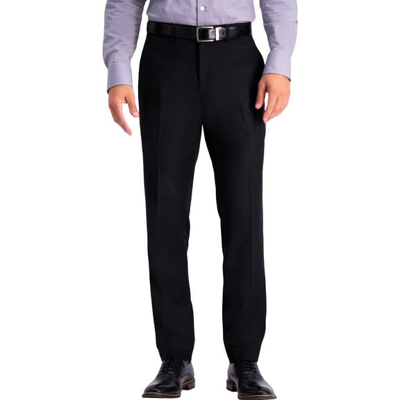 Kenneth Cole Reaction Mens Heathered Flex Waist Dress Pants