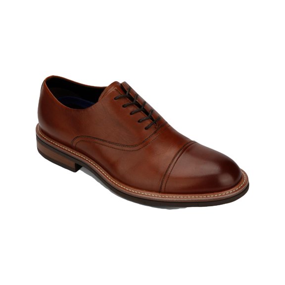 Kenneth Cole Reaction Mens Klay Flex Cap Toe Oxfords Brown 8.5 Medium (D)