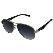 Kenneth Cole Reaction Mens Nickeltin Metal Aviator Sunglass, KC1431. 10W