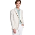 thumbnail image 1 of Kenneth Cole Reaction Mens Slim-Fit Mini Check Sport Coat 36 Regular White - NWT, 1 of 2