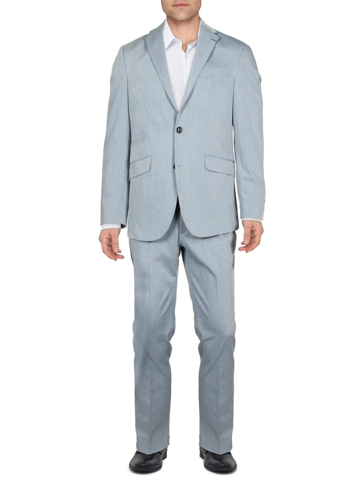 Kenneth Cole Reaction Mens Slim Fit Professional Two-Button Suit ...