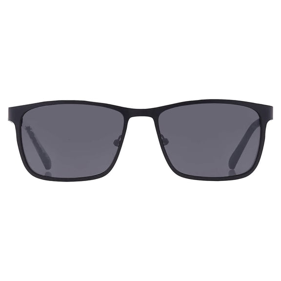 Kenneth Cole Reaction Mens Sunglass Dark Blue Metal Rectangle, KC1329. 91C