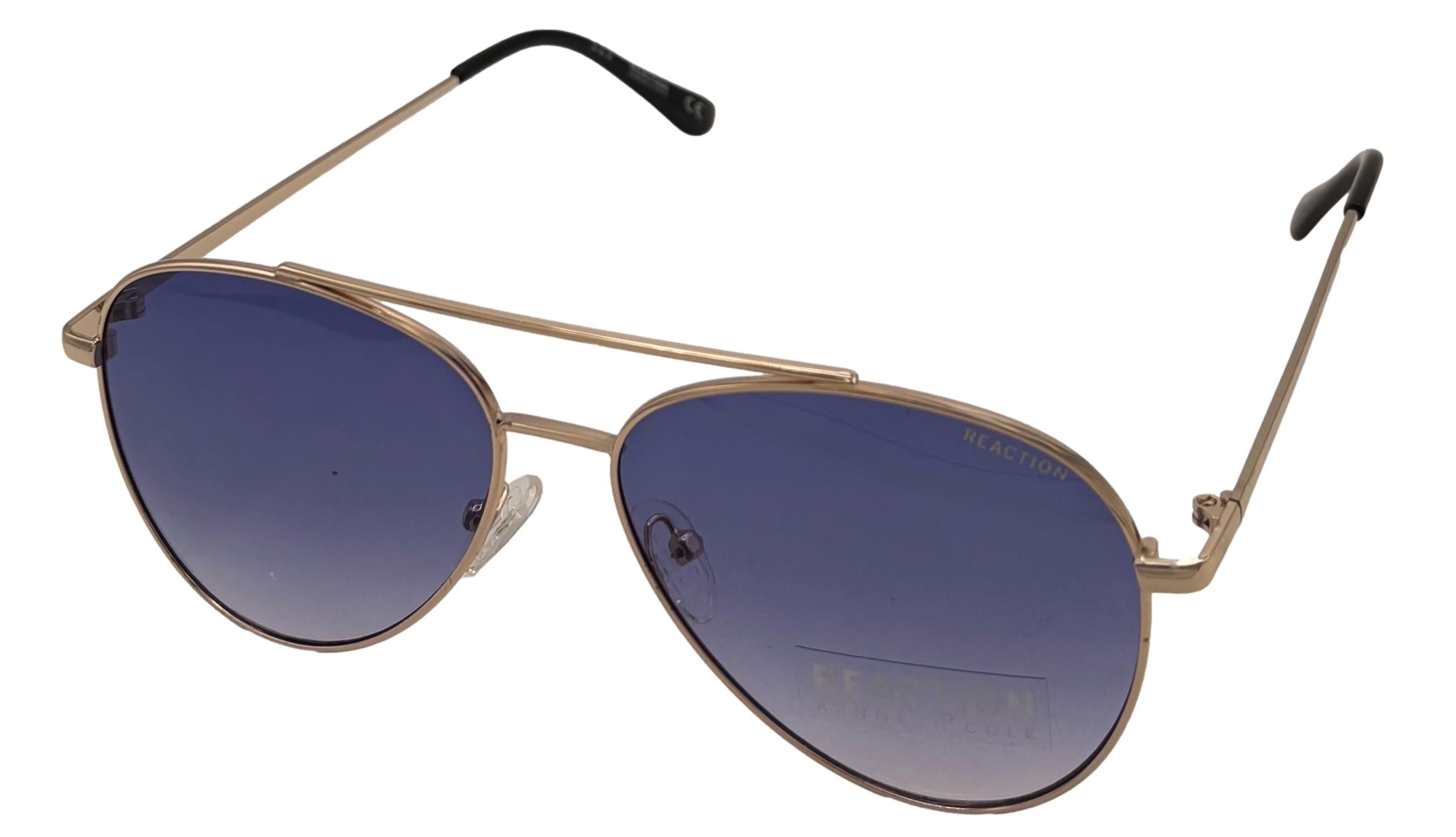 ? NWOT Kenneth Cole aviators ? Amazon.com: Kenneth Cole Reaction KC2782 Shiny Black/Smoke  main image 4
