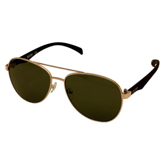 Kenneth Cole Reaction Mens Sunglass Gold Metal Aviator, KC1318 32N