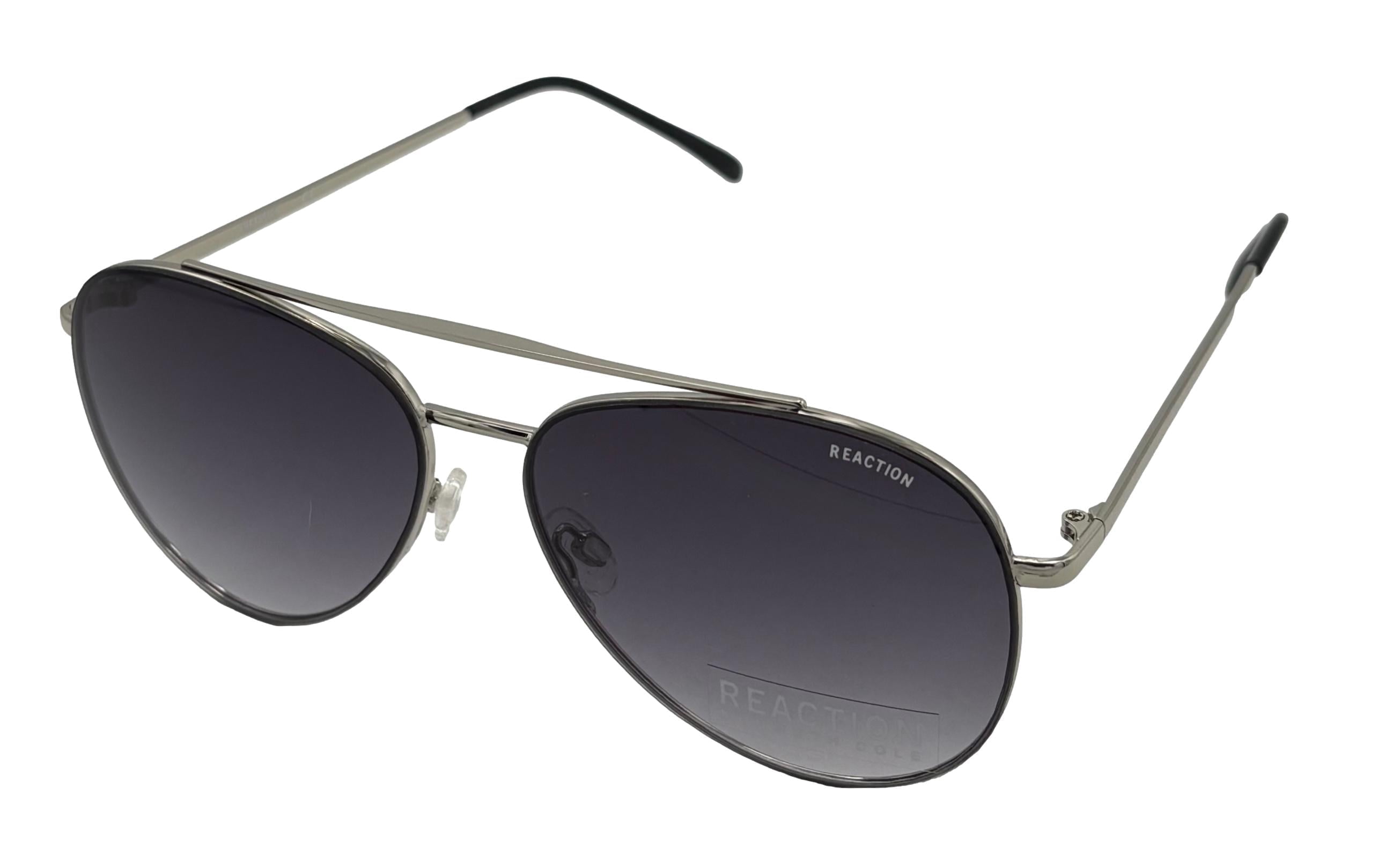 Kenneth Cole Reaction Silver Metal Smoke Lens Men display picture 1