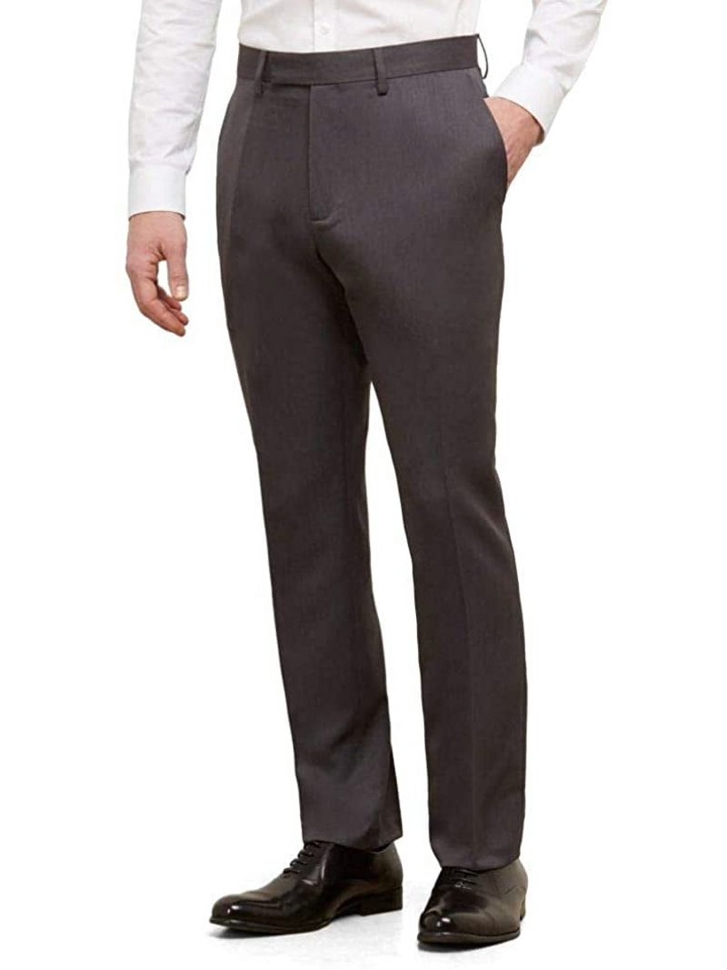 green emerald velvet dress Kenneth Cole Reaction Men's Slim Fit Solid Performance Dress Pant
