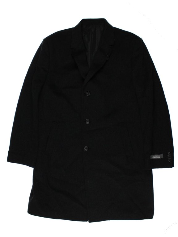 Reaction Mens Wool Lined Car Coat