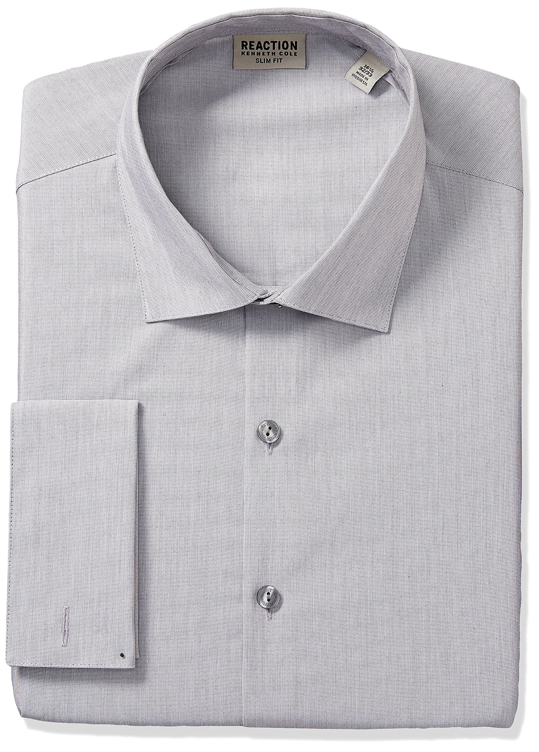 green emerald velvet dress Kenneth Cole Men's Slim Fit Stretch Dress Shirt - White main image 0