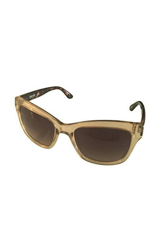 Reaction Plastic Frame Light Brown Gradient Lens Ladies Sunglasses KC13035645F