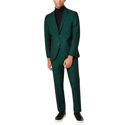 Kenneth Cole Reaction Slim-Fit Ready Flex Suit 38R 31 x 32 Emerald