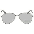 thumbnail image 1 of Kenneth Cole Reaction Smoke Mirror Pilot Men's Sunglasses KC2829 08C 58, 1 of 3