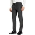 thumbnail image 1 of Kenneth Cole Reaction Stretch Textured Weave Slim Fit Dress Pants Charcoal Heather, 1 of 3