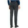 thumbnail image 1 of Kenneth Cole Reaction Stretch Urban Heather Slim Fit Flat Front Dress Pants Charcoal, 1 of 3