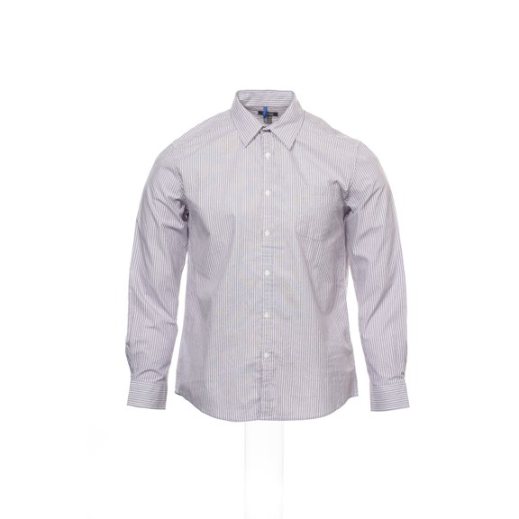 Kenneth Cole Reaction 'Stripes So Nice' Button Down Shirt (Medium, Light Purple)